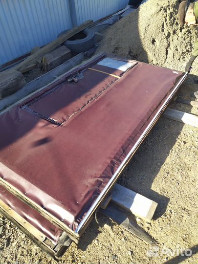 Ворота гаражные металлические бу