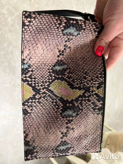 Клатч женский натуральная кожа Furla