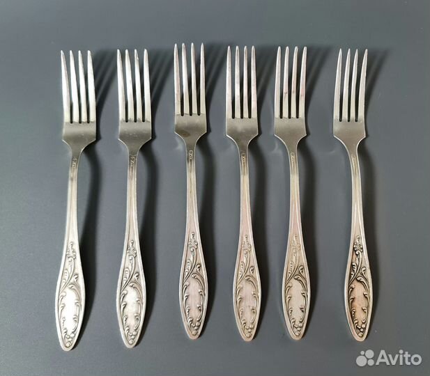 Набор столовых,мельхиоровых пр-ов СССР,для десерта