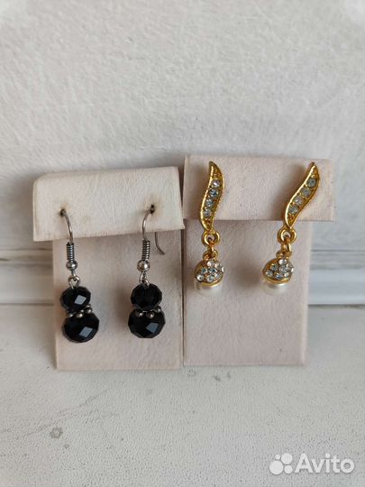 Серьги, кольца, подвески, запонки СССР