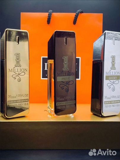Набор мужских духов миллион