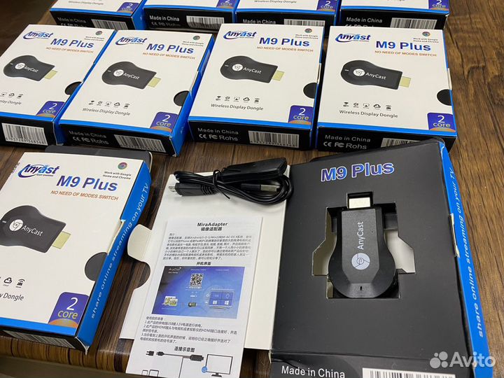Mirascreen Wi fi адаптер для телевизора m9 plus