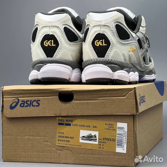 Кроссовки Asics Gel NYC Clay Grey Black