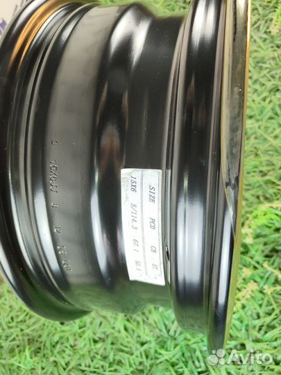 Стальной диск R15 на Mazda 3 (2004-2013)