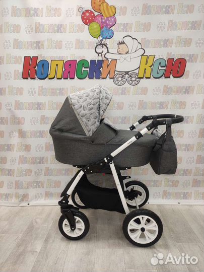 Коляска модульная Indigo Charlotte 18