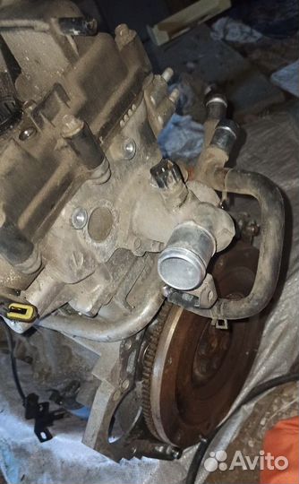 Двигатель kia rio hyundai solaris g4fa 1.4