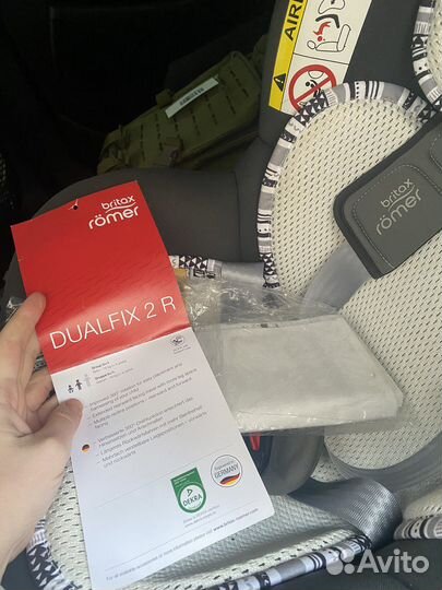 Детское автокресло britax romer dualfix 2R с 0+