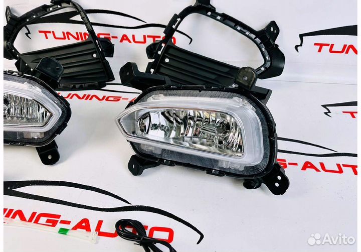 Противотуманные фары Hyundai Creta