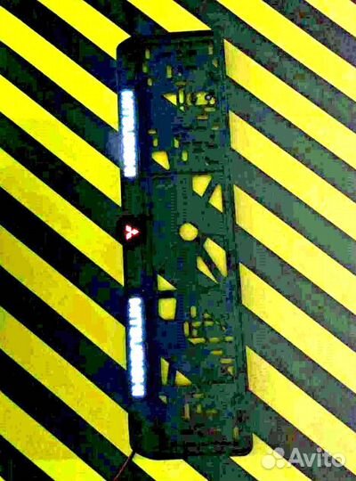 Номерная рамка c вашим логотипом и дизайном