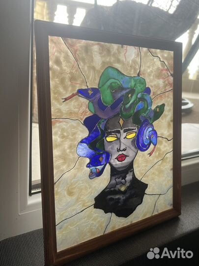 Витражная картина