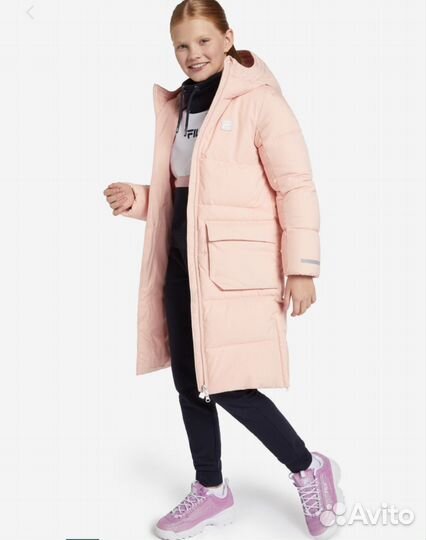 Пуховик зимний (fila) для девочки 134