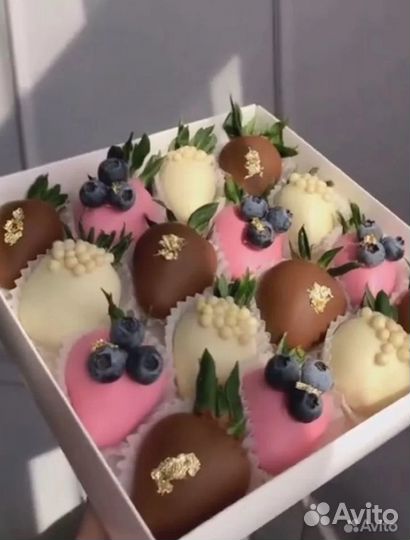 Клубника в бельгийском шоколаде