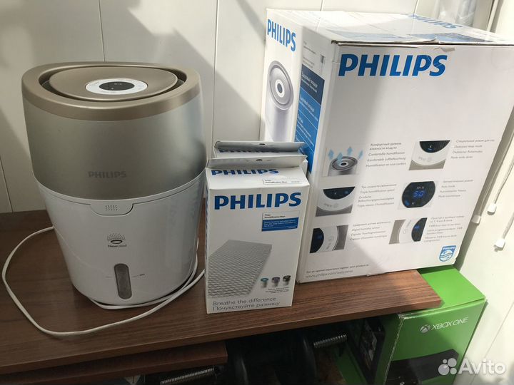 Увлажнитель Philips HU4803/01+фильтр HU4102/01