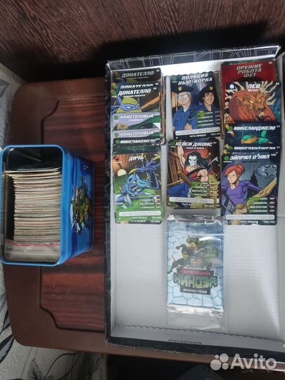 Карточки черепашки ниндзя