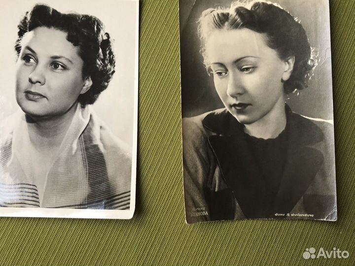 Почтовые открытки 50-х годов