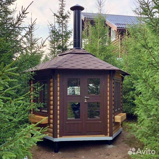 Беседка на 8-10 человек