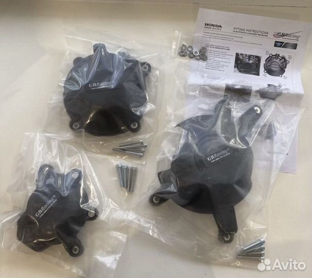 Комплект защитных крышек двигателя honda