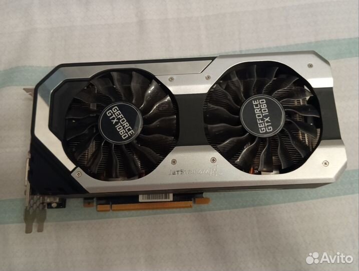 Видеокарта gtx 1060 6gb palit jetstream