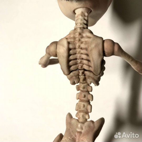 Скелита, кукла монстер хай ооак monster high ooak