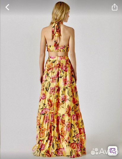 Новое женское летнее длинное платье koton 48