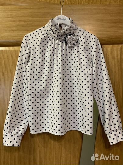 Блузки в школу на 6-8 лет