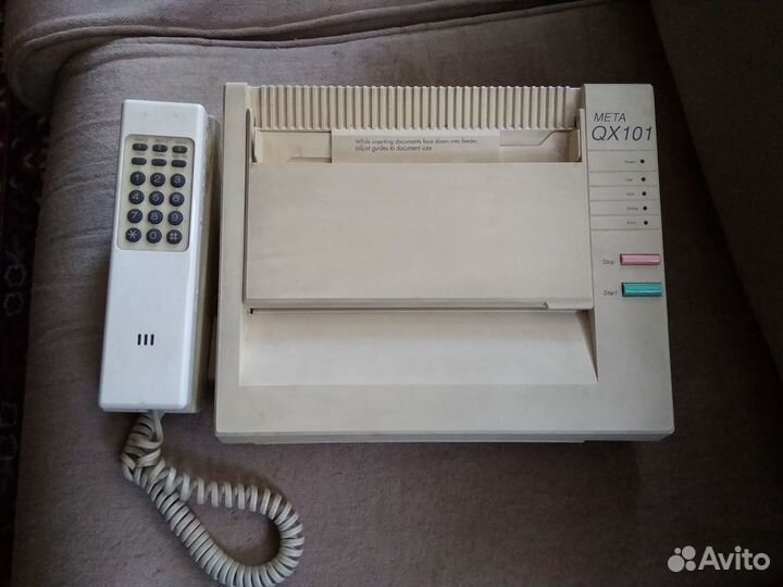 Телефон факс мета QX 101