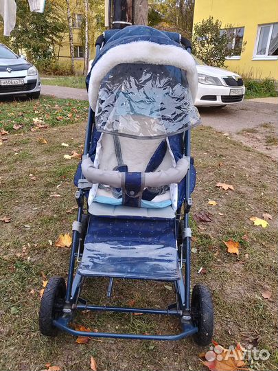 Детские санки коляска