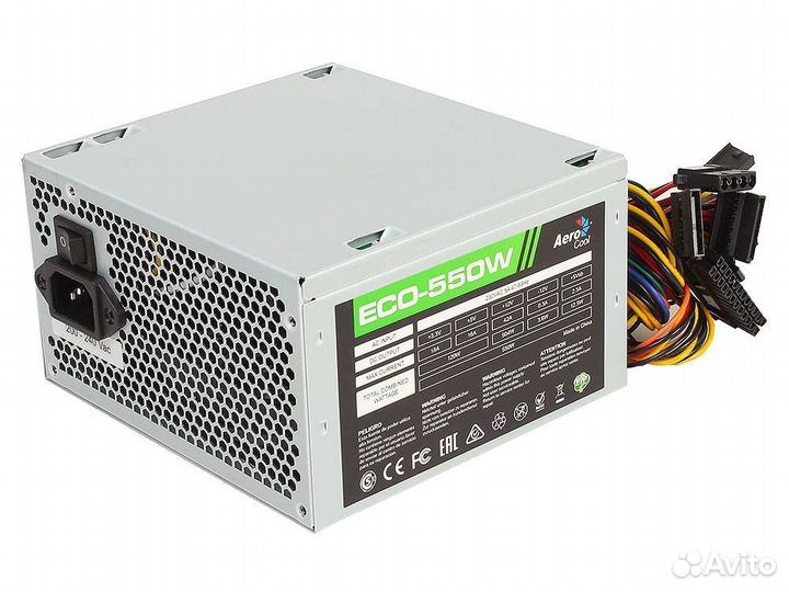 Блок питания Aerocool 550w