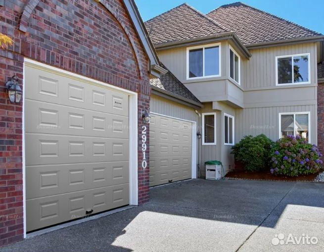 Секционные ворота дорхан, разные панели можно зака