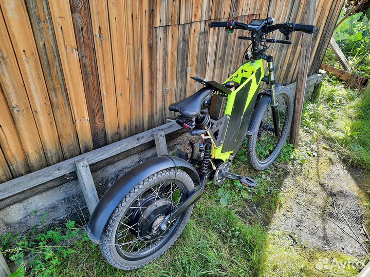 Желтый Электровелосипед