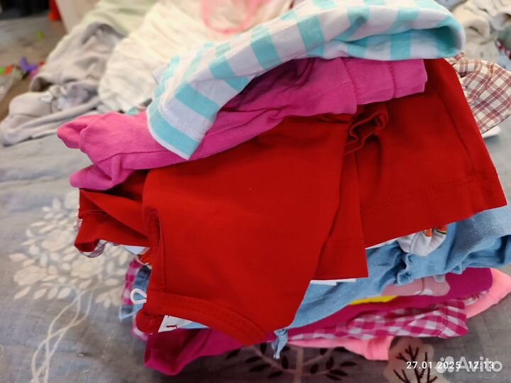 Пакет вещей для девочки на лето 74-86