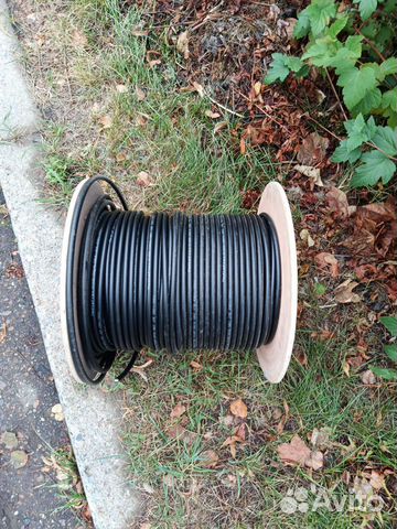 Тв кабель чёрный