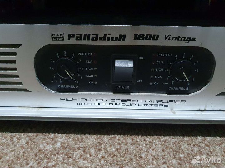 Усилитель DAP-Audio Palladium P-1600 Vintage