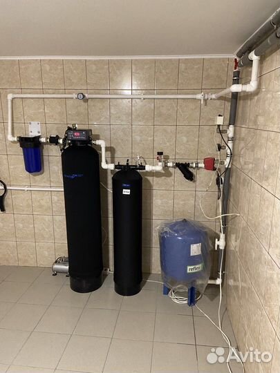 Монтаж комплексной системы очистки воды