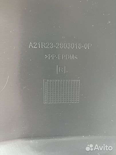 Бампер газель next правый