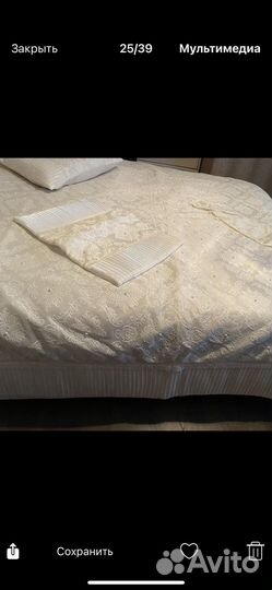 Покрывало с жемчугами