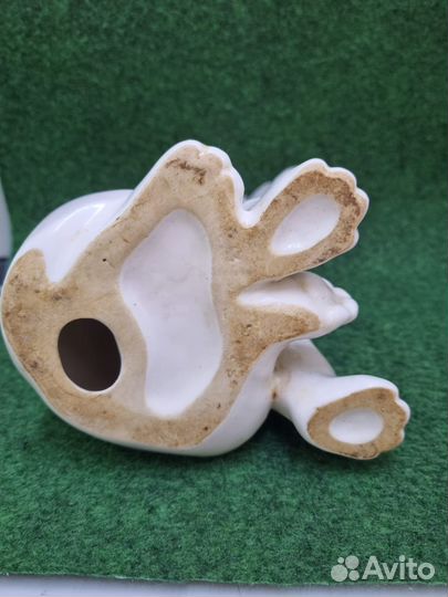 Фарфоровая статуэтка Щенок дога лфз 