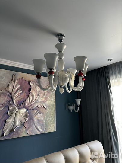 Люстра с бра Италия