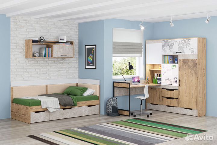 Кровать Дублин модуль №1