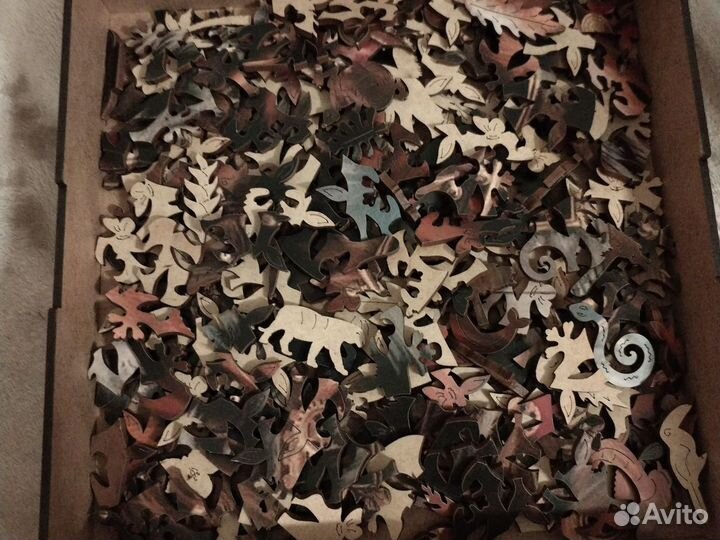 Деревянные пазлы для взрослых и детей головоломка