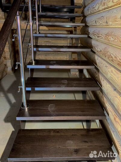 Перила для лестниц кованные