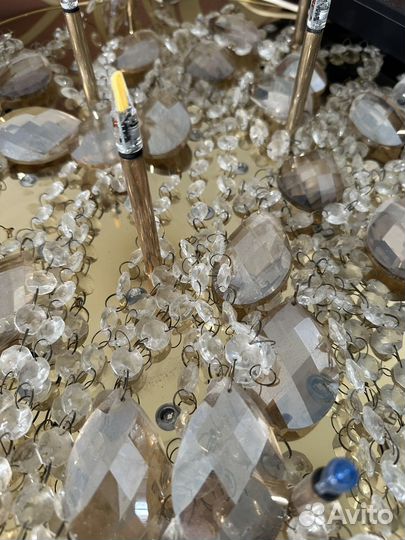 Люстра потолочная светодиодная с пультом