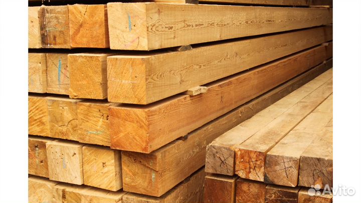 Брусок обрезной 50х50х6000 ель сосна,быстрая доста