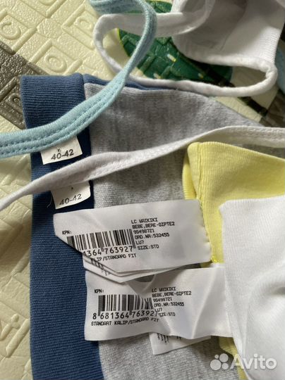 Шапочки и чепчики для мальчика 40-42