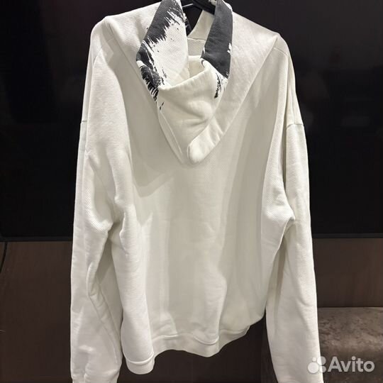 Maison margiela white n black hoodie