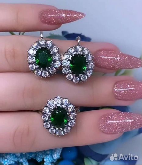 Серебряный комплект
