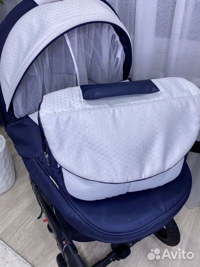 Коляска 3 в 1 bebe mobile (шикарная. Отл.сост)