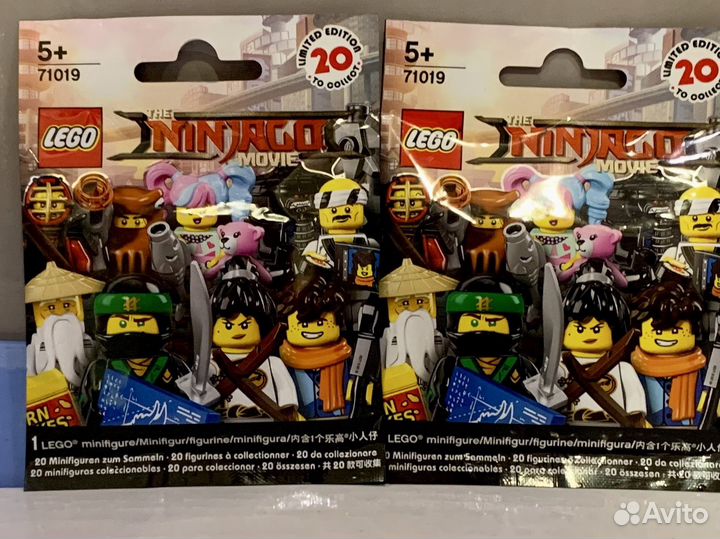 Lego минифигурки лего-нинзяго 71019