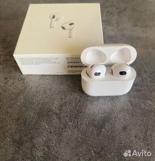 Беспроводные наушники apple airpods 3