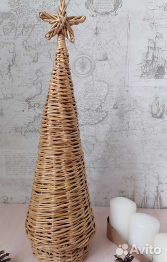 Плетёная упаковка для шампанского